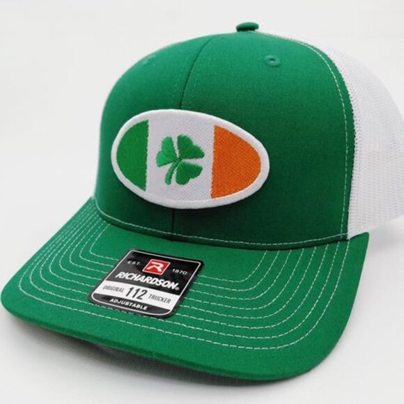 Handmade Other - St. Patrick's Day Clover Patch Richardson 112 Trucker Hat Shamrock Snapback Gree
